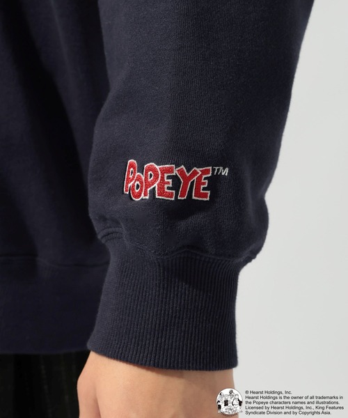 POPEYE(TM)】CHARACTER PRINT SWEATSHIRT（スウェット）｜niko and
