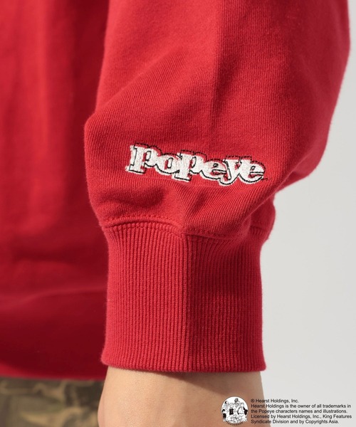 POPEYE(TM)】CHARACTER PRINT SWEATSHIRT（スウェット）｜niko and