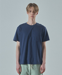 ポケット半袖Tシャツ_ヴィンテージネイビー