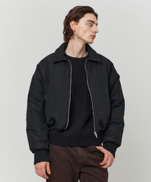 FLAWSROOM（フローズルーム）の「Matt Crop Puffer BLACK（ダウンジャケット/コート）」