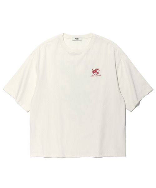 ACEI(アセイ)の「エンジェル筆記体プリントTシャツ(UNI)IVY(Tシャツ/カットソー・メンズ・その他・SMALL/MEDIUM/LARGE)」の2枚目の写真