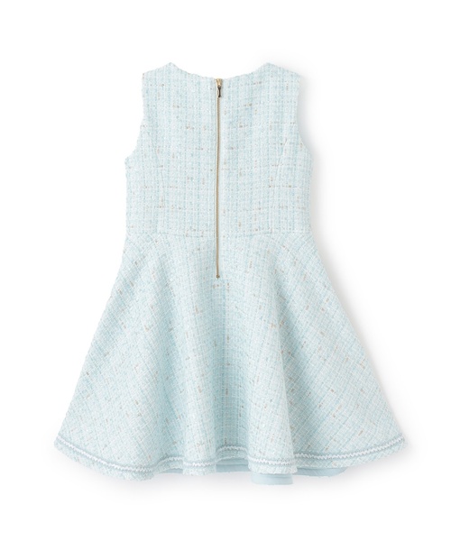 ミックスツイードジャンパースカート（ジャンパースカート）｜kate