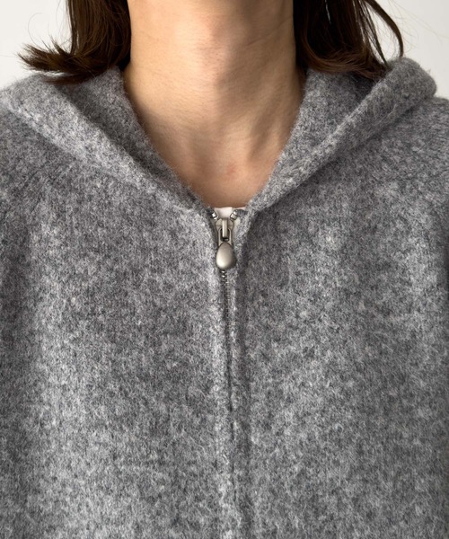 CANAL JEAN(キャナルジーン)の「El mar パーカーZIPニットセットアップ(セットアップ・レディース・グレー・ONE SIZE)」の19枚目の写真