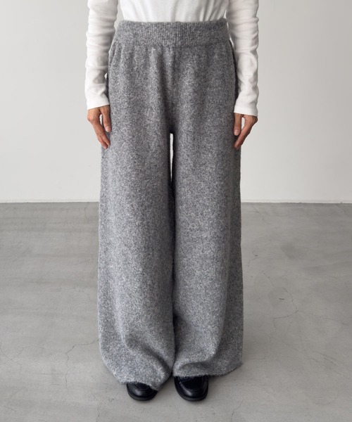 CANAL JEAN(キャナルジーン)の「El mar パーカーZIPニットセットアップ(セットアップ・レディース・グレー・ONE SIZE)」の3枚目の写真