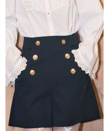 CALNAMUR | セーラーボタンショートパンツ(その他パンツ)
