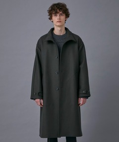 セール】紳士 洗える中わた ステンカラーコート（ステンカラーコート