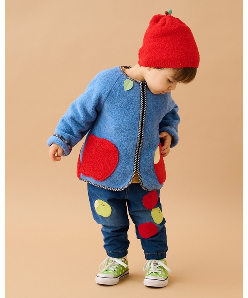 セール】りんごポケットブルゾン（ブルゾン）｜baby cheer（ベイビー