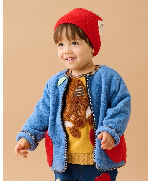 セール】りんごポケットブルゾン（ブルゾン）｜baby cheer（ベイビー