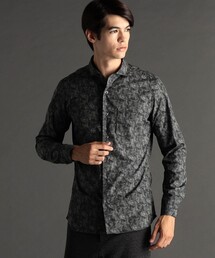 MONSIEUR NICOLE | 【ex/tra】TEXTA デジタルカモプリント カッタウェイカラーシャツ(シャツ/ブラウス)