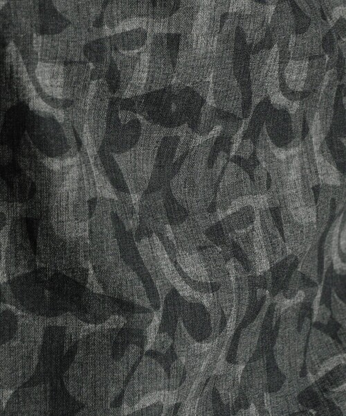 MONSIEUR NICOLE（ムッシュニコル）の「【ex/tra】TEXTA デジタルカモプリント カッタウェイカラーシャツ（シャツ/ブラウス・メンズ・グレー/ブルーグレー・LARGE/MEDIUM/X-LARGE）」の12枚目の写真