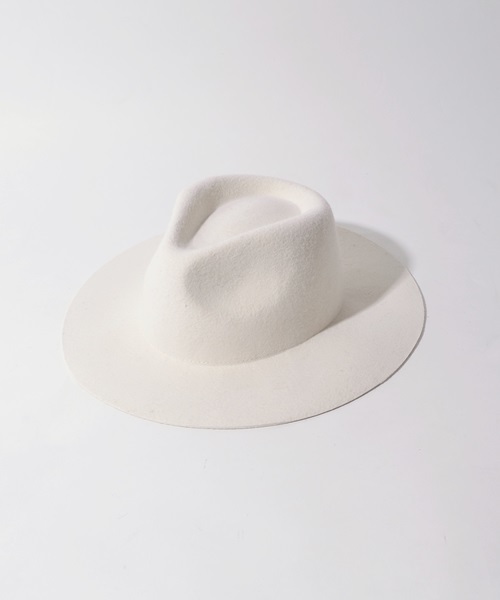 Khaju(カージュ)の「★★Khaju: フェルトハット16SS□(ハット・レディース・オフホワイト/ライトグレー/ベージュ・ONE SIZE)」の4枚目の写真