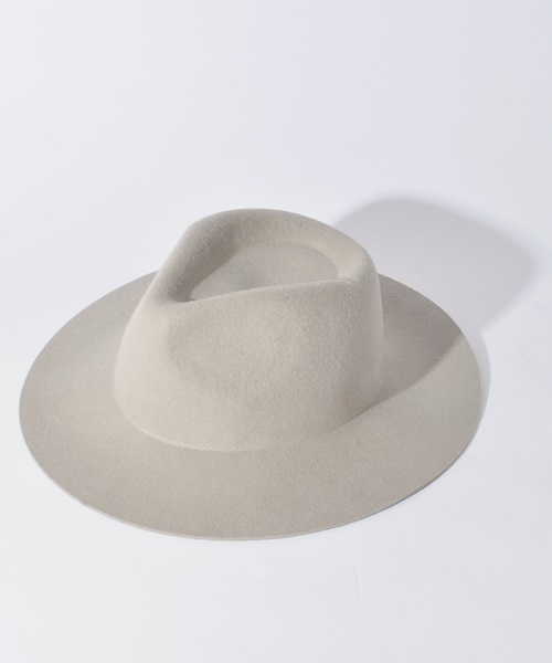Khaju(カージュ)の「★★Khaju: フェルトハット16SS□(ハット・レディース・オフホワイト/ライトグレー/ベージュ・ONE SIZE)」の5枚目の写真