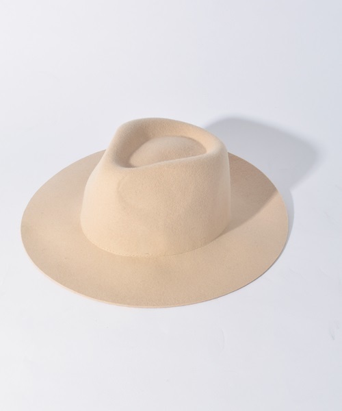 Khaju(カージュ)の「★★Khaju: フェルトハット16SS□(ハット・レディース・オフホワイト/ライトグレー/ベージュ・ONE SIZE)」の6枚目の写真
