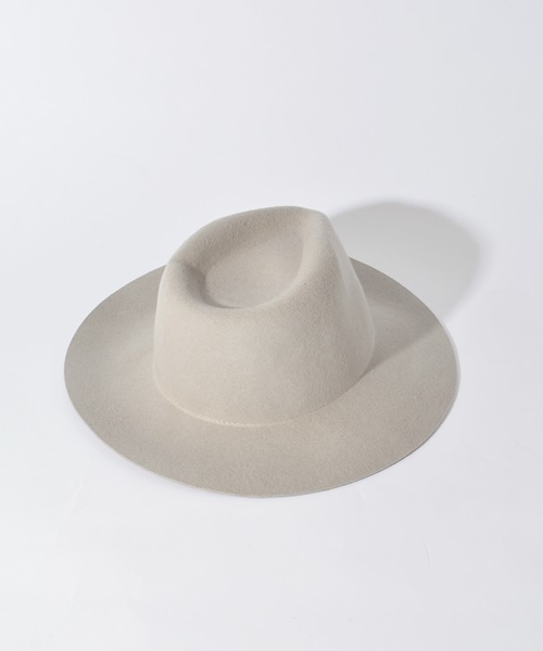 Khaju(カージュ)の「★★Khaju: フェルトハット16SS□(ハット・レディース・オフホワイト/ライトグレー/ベージュ・ONE SIZE)」の7枚目の写真