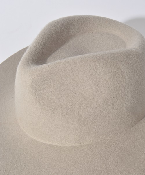 Khaju(カージュ)の「★★Khaju: フェルトハット16SS□(ハット・レディース・オフホワイト/ライトグレー/ベージュ・ONE SIZE)」の8枚目の写真