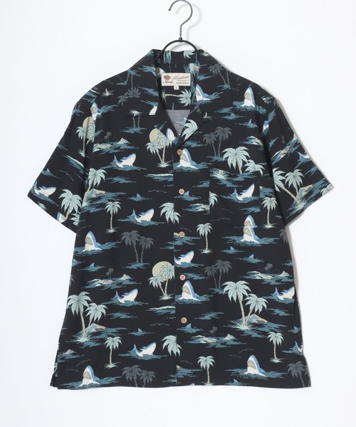 Lazar(ラザル)の「レーヨン オープンカラー アロハシャツ/総柄シャツ/レディース メンズ(シャツ/ブラウス・メンズ・ブルー系その他/ホワイト系その他2/ホワイト系その他3/ホワイト系その他5/ブラック系その他7/ホワイト系その他4/グリーン系その他2/ブラック系その他3/ブラック系その他6/ホワイト系その他7/グリーン系その他/ブラック系その他5/ブラック系その他4/ホワイト系その他6/グレー系その他/ブルー系その他2/ブラック系その他/ブラック系/ホワイト系その他/ブラック系その他2・M/LL/L)」の21枚目の写真