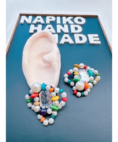 tone(トーン)の「【NAPIKO】個性派イヤリング(MA)(イヤリング・レディース・C/D/A/B/その他3/その他2/その他1・FREE)」の12枚目の写真