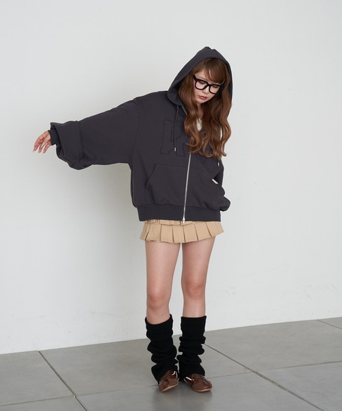 RAY CASSIN（レイカズン）の「ベルト付ツイルティアードスカート（スカート・レディース・ベージュ/カーキ/ブラウン系その他2・FREE）」の10枚目の写真