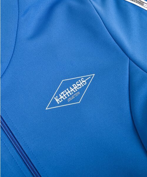 KATHARSIS（カタルシス）の「スポーティトラックジャージワンピースブルー S M（ワンピース・レディース・その他・MEDIUM/SMALL）」の6枚目の写真
