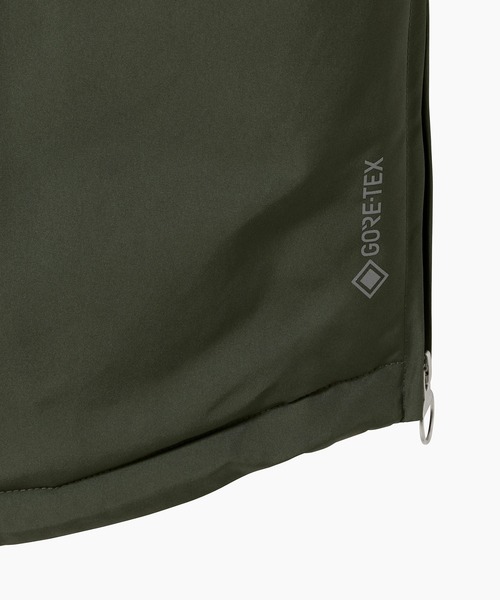 AIGLE（エーグル）の「GORE-TEX ゴアテックス 防風 防水 透湿 2レイヤー ダックダウンジャケット ダウンコート RP（ダウンジャケット/コート・レディース・モスグリーン/ブラック・38/42/40/36/34/44）」の19枚目の写真