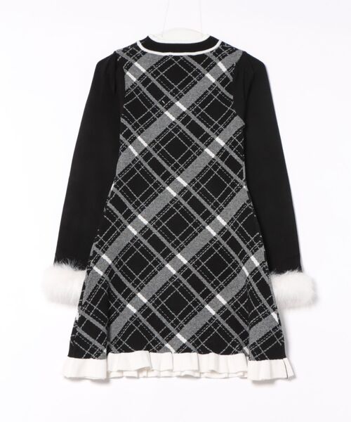 デザインニットミニワンピース（ワンピース）｜apres jour（アプレ