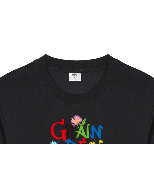 GRAIN DE BEAUTE（グランデボーテ）の「ORIGINAL 1992 T-SHIRT 01 [BLACK]（Tシャツ/カットソー・レディース・ブラック・S/M/L/XL）」の4枚目の写真