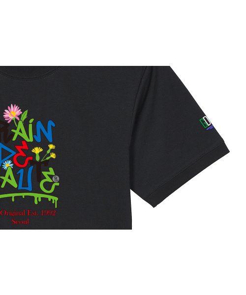 GRAIN DE BEAUTE（グランデボーテ）の「ORIGINAL 1992 T-SHIRT 01 [BLACK]（Tシャツ/カットソー・レディース・ブラック・S/M/L/XL）」の5枚目の写真