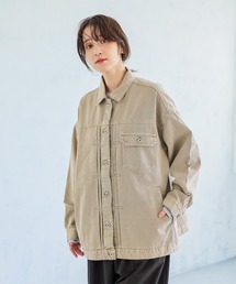 studio CLIP（スタディオクリップ）の「オーバーデニムGジャン《CLIP denim》（デニムジャケット）」