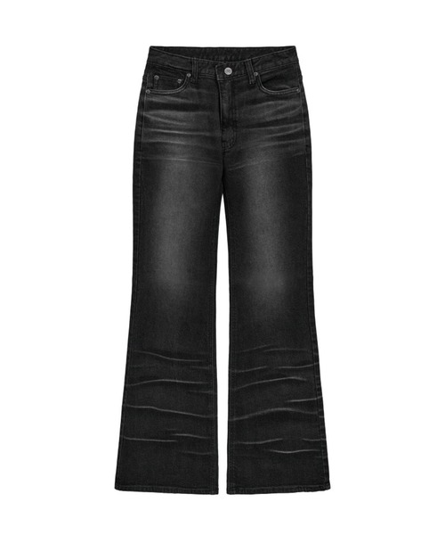 Midnight Move(ミッドナイトムーブ)の「Midnight Move/CROSSデニム(デニムパンツ・レディース・ブラック/ブルー・SMALL)」の18枚目の写真