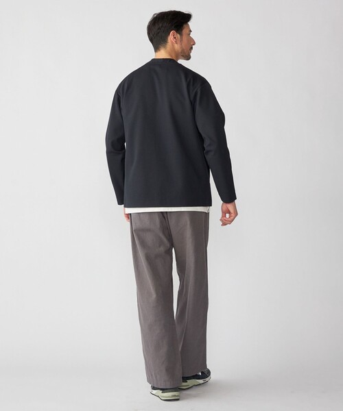 SHIPS(シップス)の「SHIPS: 〈セットアップ対応〉ジャカード ノーカラー カーディガン(カーディガン/ボレロ・メンズ・ダークグレー/ネイビー/グレー・SMALL/MEDIUM/LARGE/X-LARGE)」の6枚目の写真