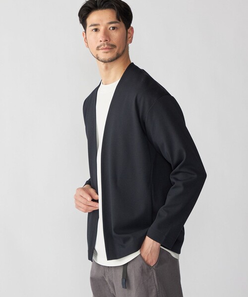 SHIPS(シップス)の「SHIPS: 〈セットアップ対応〉ジャカード ノーカラー カーディガン(カーディガン/ボレロ・メンズ・ダークグレー/ネイビー/グレー・SMALL/MEDIUM/LARGE/X-LARGE)」の7枚目の写真