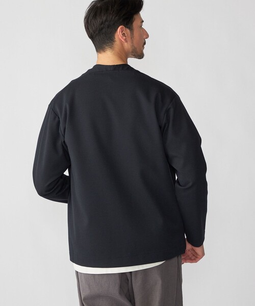 SHIPS(シップス)の「SHIPS: 〈セットアップ対応〉ジャカード ノーカラー カーディガン(カーディガン/ボレロ・メンズ・ダークグレー/ネイビー/グレー・SMALL/MEDIUM/LARGE/X-LARGE)」の9枚目の写真