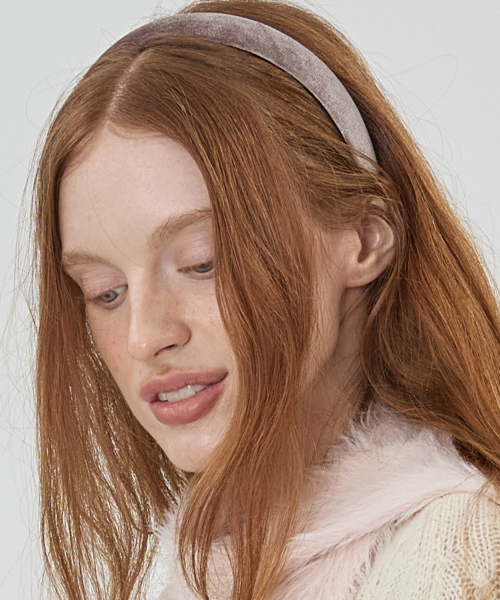 THE-ABON（エイボン）の「クラシックベルベットヘアバンドグリーン（ヘアバンド・レディース・グリーン・FREE）」の4枚目の写真