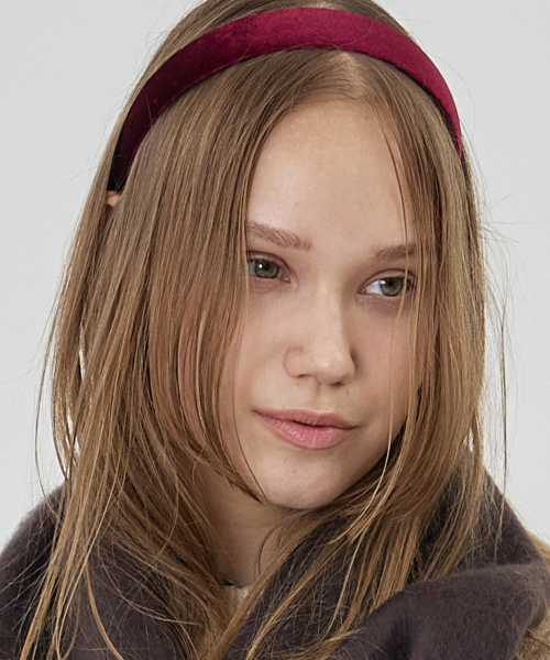 THE-ABON（エイボン）の「クラシックベルベットヘアバンドグリーン（ヘアバンド・レディース・グリーン・FREE）」の5枚目の写真