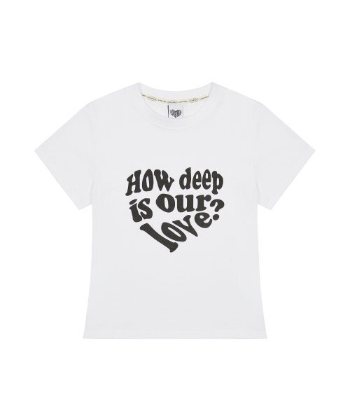 LUVISTRUE(ラヴイズトゥルー)の「PY LUV TEE(WHITE)(Tシャツ/カットソー・レディース・その他・FREE)」の2枚目の写真