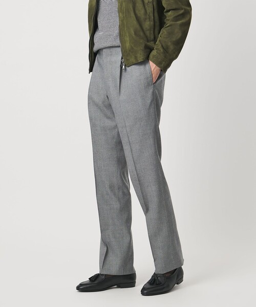 UNITED ARROWS(ユナイテッドアローズ)の「サイドアジャスター 1プリーツ スラックス(スラックス・メンズ・ダークブラウン/ダークグレー・48/50/46/44)」の5枚目の写真