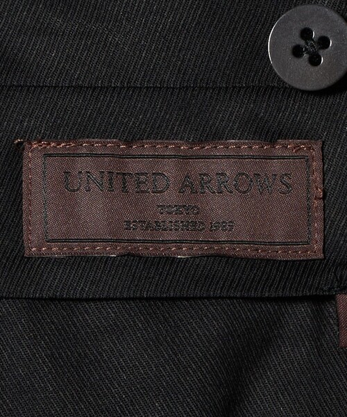 UNITED ARROWS（ユナイテッドアローズ）の「サイドアジャスター 1プリーツ スラックス（スラックス・メンズ・ダークブラウン/ダークグレー・48/50/46/44）」の19枚目の写真