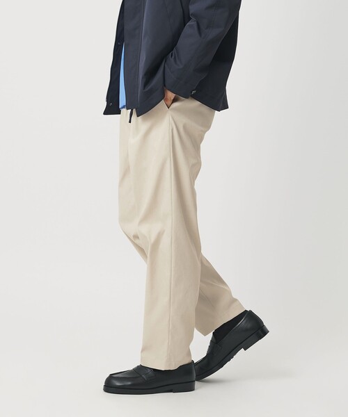 BEAUTY&YOUTH UNITED ARROWS（ビューティーアンドユースユナイテッドアローズ）の「TASLAN 1P イージー テーパード パンツ NO.7 吸水速乾機能付き（その他パンツ・メンズ・ネイビー/オフホワイト/ブラック・S/XL/M/L）」の2枚目の写真