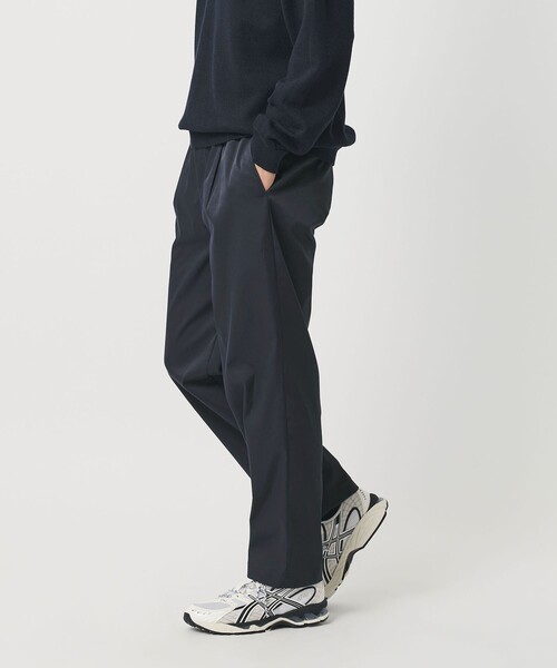 BEAUTY&YOUTH UNITED ARROWS（ビューティーアンドユースユナイテッドアローズ）の「TASLAN 1P イージー テーパード パンツ NO.7 吸水速乾機能付き（その他パンツ・メンズ・ネイビー/オフホワイト/ブラック・S/XL/M/L）」の5枚目の写真