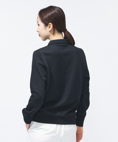NIKE（ナイキ）の「ナイキ NIKE ナイキ  NSW クラブ フリース STD QZ XWAP（スウェット・レディース・ブラウン/ブルーグレー/ブラック・M/L）」の6枚目の写真