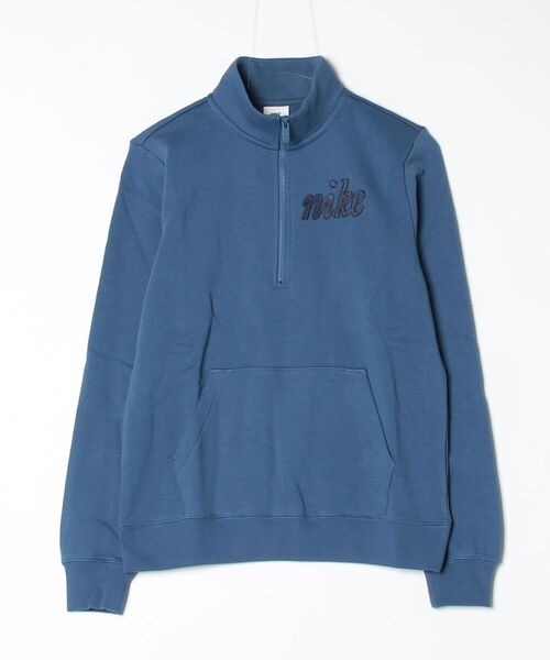NIKE（ナイキ）の「ナイキ NIKE ナイキ  NSW クラブ フリース STD QZ XWAP（スウェット・レディース・ブラウン/ブルーグレー/ブラック・M/L）」の14枚目の写真