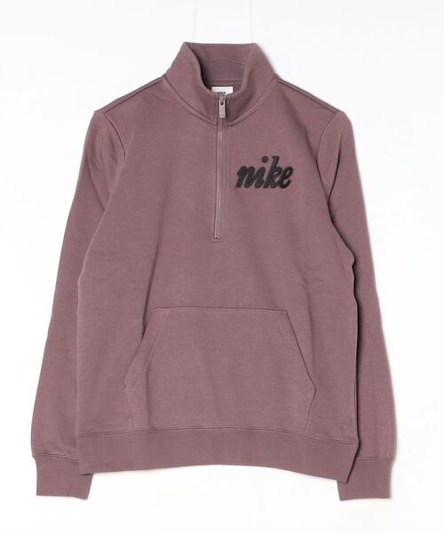 NIKE（ナイキ）の「ナイキ NIKE ナイキ  NSW クラブ フリース STD QZ XWAP（スウェット・レディース・ブラウン/ブルーグレー/ブラック・M/L）」の15枚目の写真