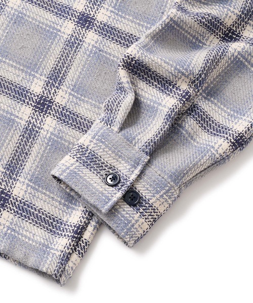FTC（エフティーシー）の「LOOSE GAUGE PLAID SHIRT（シャツ/ブラウス・メンズ・ピンク/イエロー/ネイビー・X-LARGE/LARGE/MEDIUM/SMALL）」の5枚目の写真