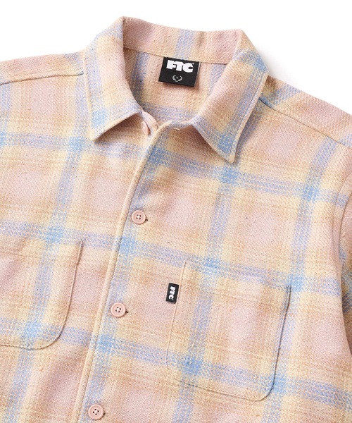FTC（エフティーシー）の「LOOSE GAUGE PLAID SHIRT（シャツ/ブラウス・メンズ・ピンク/イエロー/ネイビー・X-LARGE/LARGE/MEDIUM/SMALL）」の10枚目の写真
