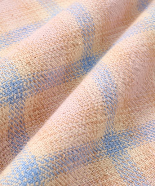 FTC（エフティーシー）の「LOOSE GAUGE PLAID SHIRT（シャツ/ブラウス・メンズ・ピンク/イエロー/ネイビー・X-LARGE/LARGE/MEDIUM/SMALL）」の12枚目の写真