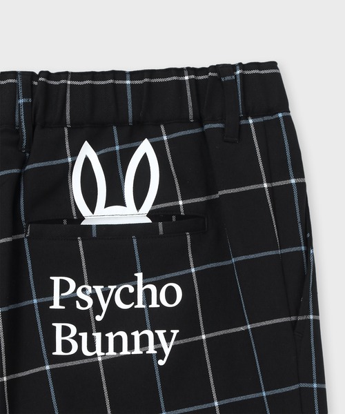 Psycho Bunny(サイコバニー)の「ポケットバニー ウィンドペンチェックパンツ(スラックス・メンズ・ブラック・MEDIUM/SMALL/X-LARGE/LARGE)」の5枚目の写真