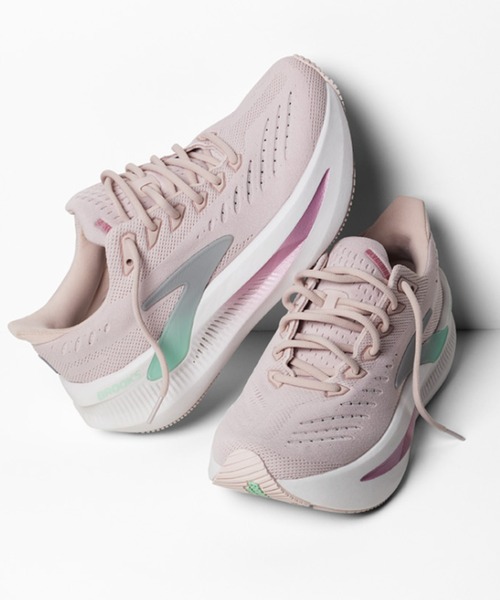 BROOKS(ブルックス)の「W GLYCERIN MAX 2 BRW 4682(スニーカー・レディース・ピンク・25.5cm/25.0cm/24.5cm/24.0cm/23.5cm)」の6枚目の写真