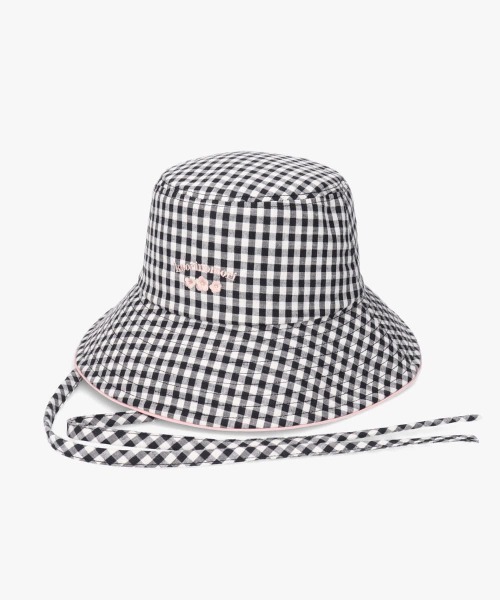 kaorinomori（カオリノモリ）の「kaorinomori  チャミハット / カオリノモリ（ハット・レディース・ブラック/ライトブルー/クリーム・M/57.5cm）」の7枚目の写真