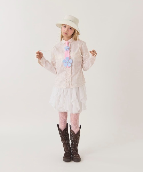 kaorinomori（カオリノモリ）の「kaorinomori  チャミハット / カオリノモリ（ハット・レディース・ブラック/ライトブルー/クリーム・M/57.5cm）」の22枚目の写真