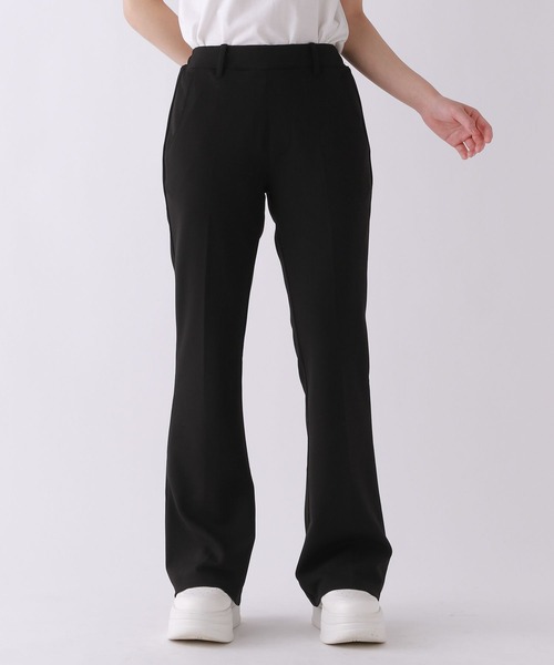 repipi armario(レピピ アルマリオ)の「カットフレアパンツ(その他パンツ・キッズ・ホワイト系/ブラック系/ブラック・SMALL/LARGE/MEDIUM)」の3枚目の写真